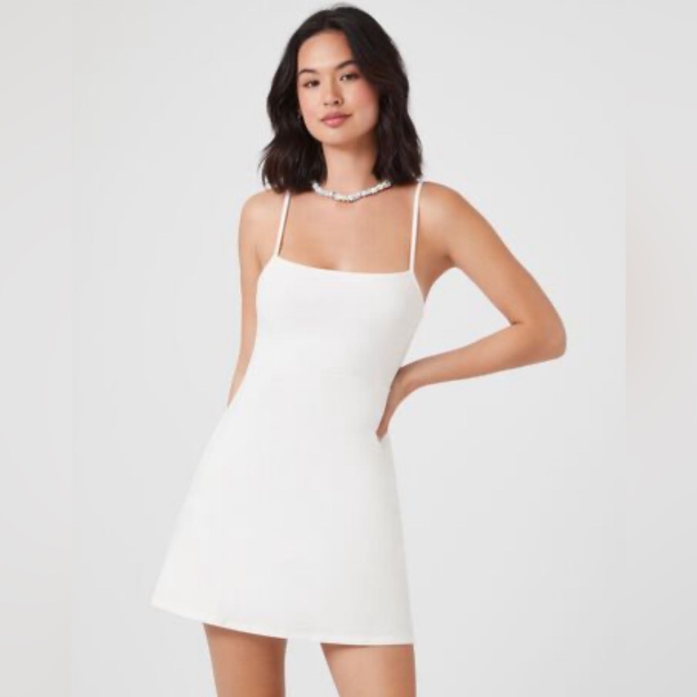 White forever 21 mini dress